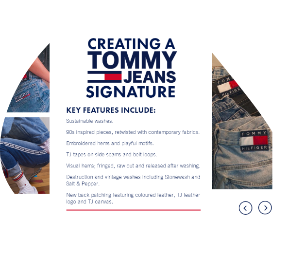 Tommy Jeans bespoke retail elearning module
